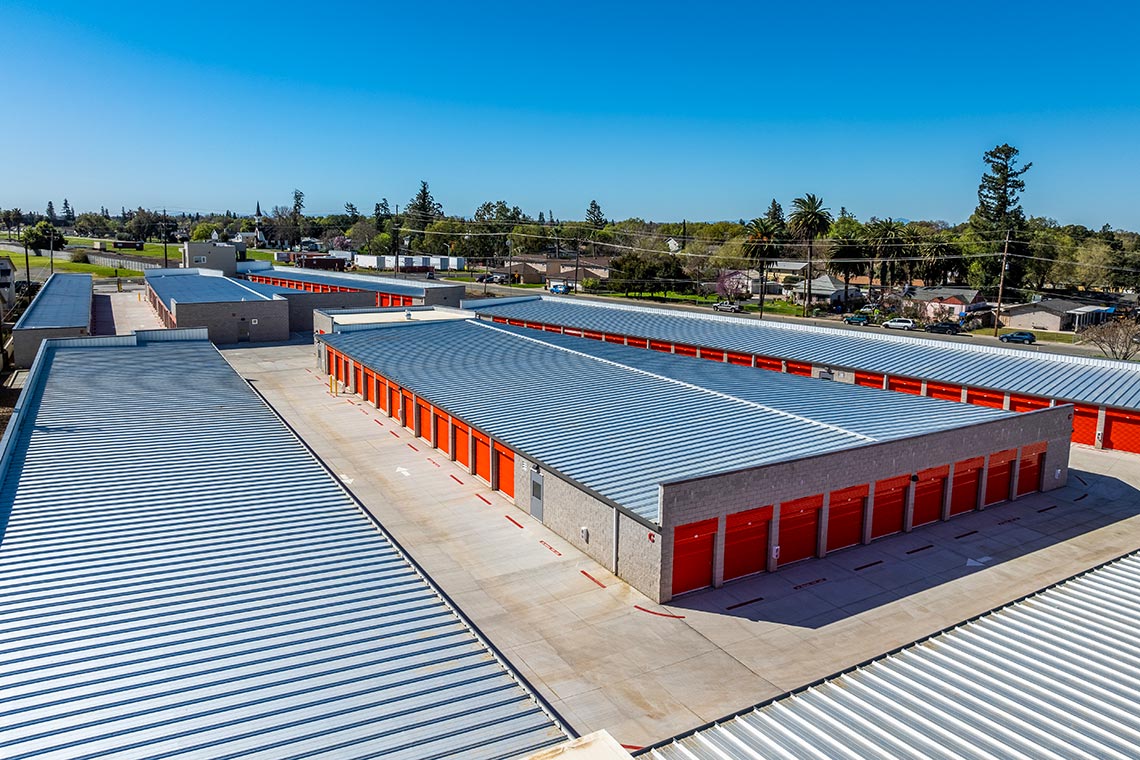 Aerial photo of US Storage Centers in Galt, CA